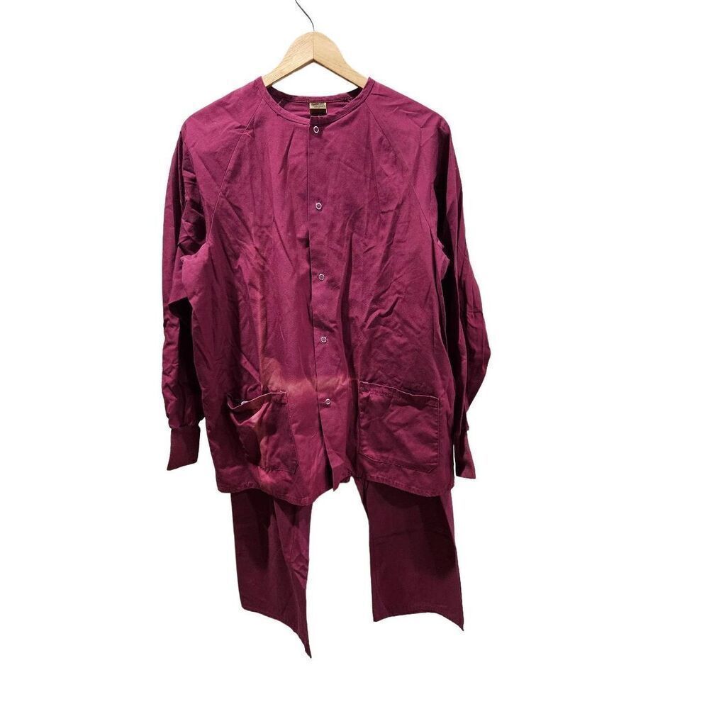 Fashion Seal M scrub set 176 red